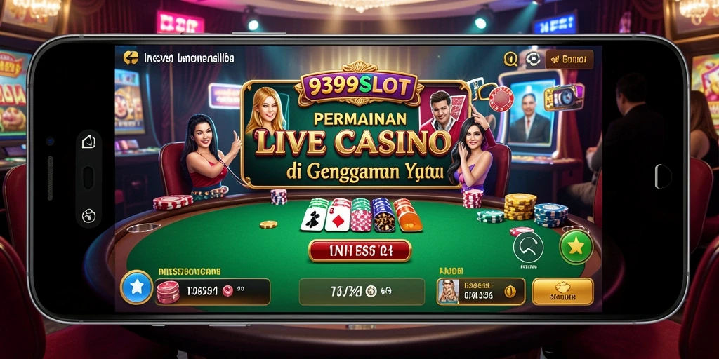 Tampilan utama gameplay 9399SLOT yang mengesankan dan interaktif.