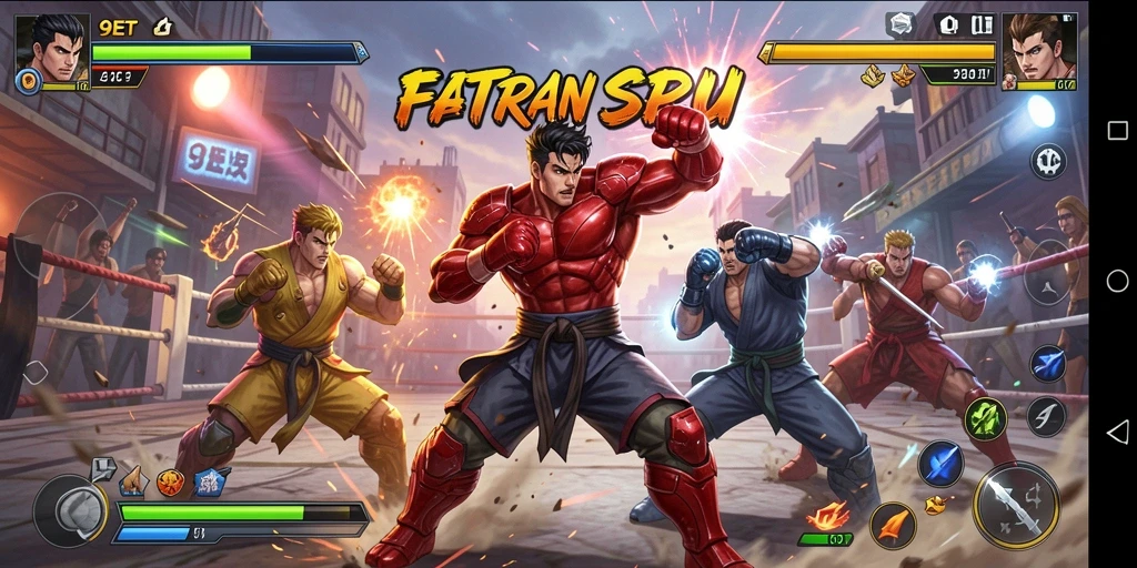 Gameplay menarik dengan pertarungan mendebarkan di 9ET.