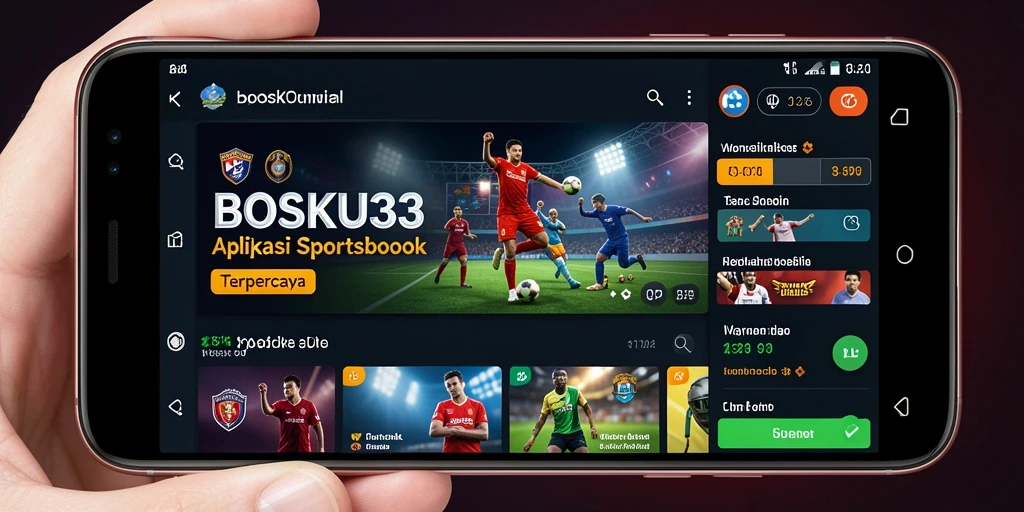 Tampilan menarik dari gameplay Sportsbook BOSKU33.