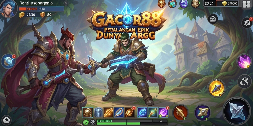 Gameplay ARPG yang epik di GACOR88, penuh aksi dan tantangan.