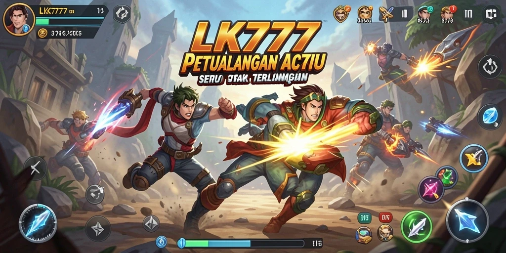 Tangkapan layar LK777 menampilkan aksi mendebarkan di medan perang.