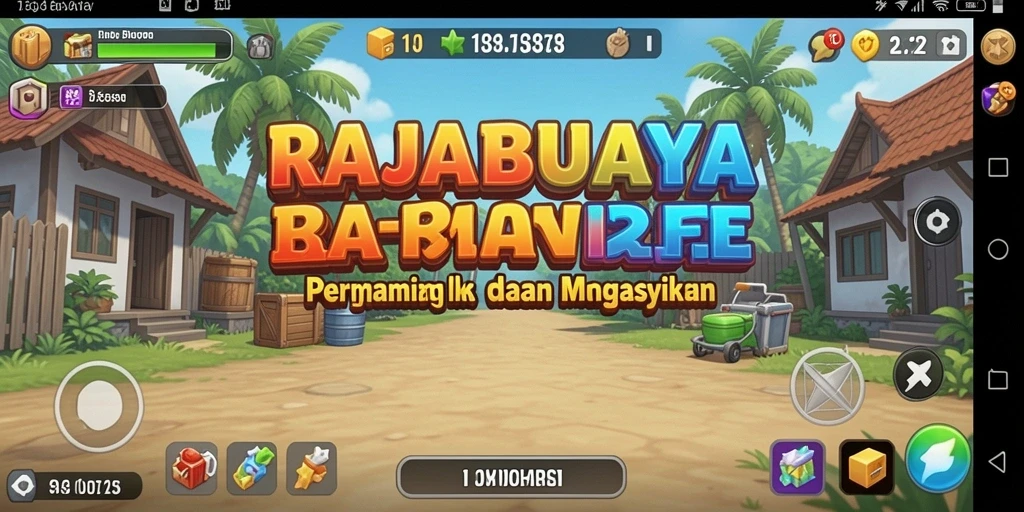 Gameplay menarik RAJABUAYA yang penuh warna dan menawan.