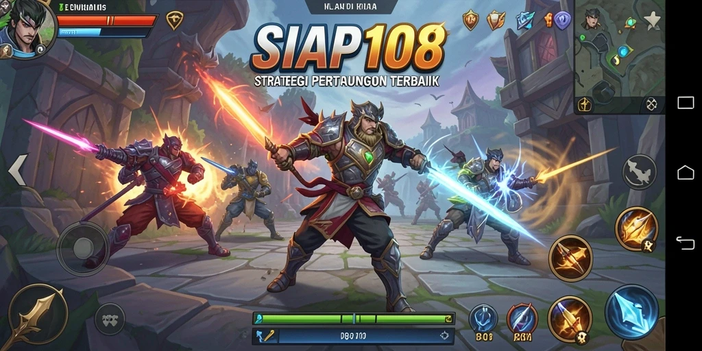 Gameplay mendebarkan dalam SIAP108 dengan strategi yang cerdas.